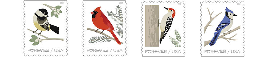 USPS Winter Birds Issues