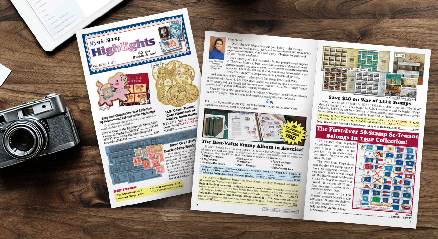 Mystic Stamp Highlights