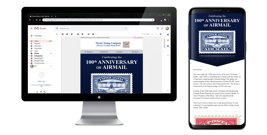 Airmail Anniversary Sale