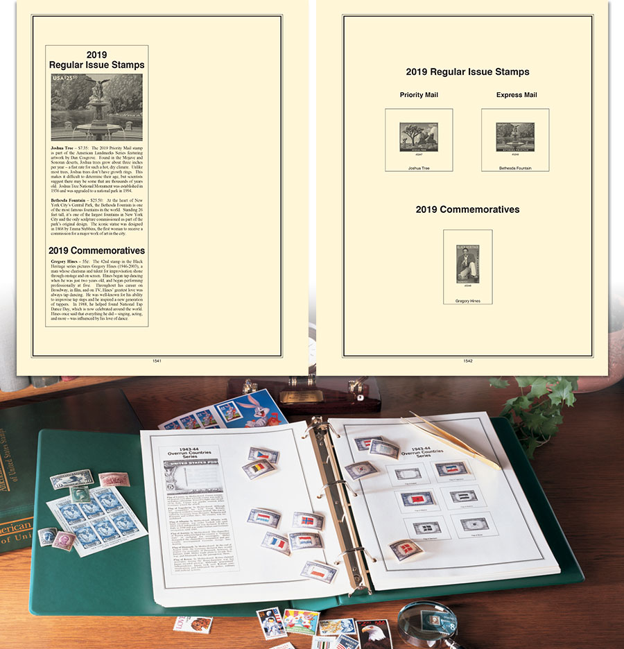 Mystic's American Heirloom Stamp Album